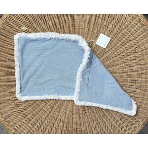 NEW Serena & Lily Perennials Ridgewater Outdoor Pillow Cover (14”x30”)-Blue
